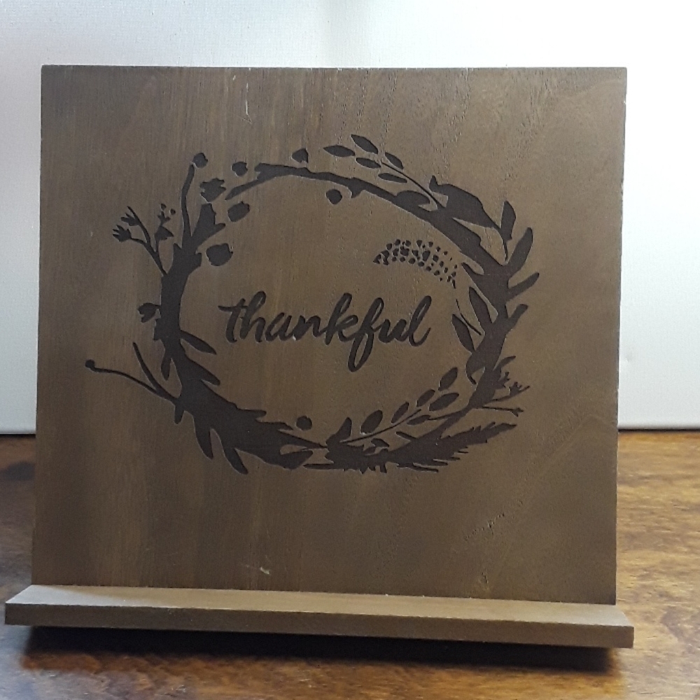 Thankful sign